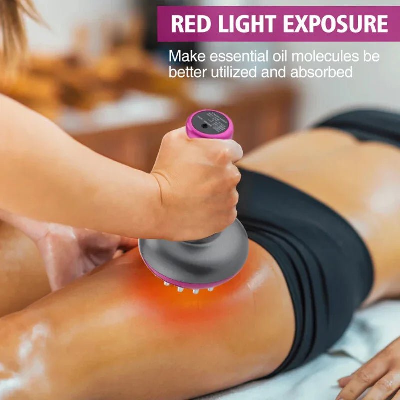 “Multi - Therapy Pain & Fat - Burn Massager (Heat + EMS + Vibration + Red Light)” - Elivio